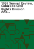 1998_sunset_review__Colorado_Civil_Rights_Division_and_the_Colorado_Civil_Rights_Commission