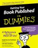 Getting_your_book_published_for_dummies