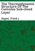 The_thermodynamic_structure_of_the_cumulus_sub-cloud_layer