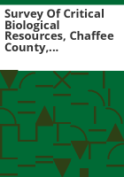 Survey_of_critical_biological_resources__Chaffee_County__Colorado