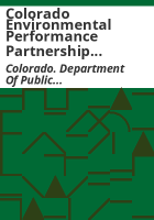 Colorado_Environmental_Performance_Partnership_Agreement__FY2003