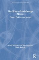 The_water-food-energy_nexus