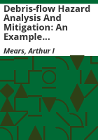 Debris-flow_hazard_analysis_and_mitigation