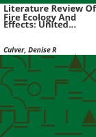 Literature_review_of_fire_ecology_and_effects
