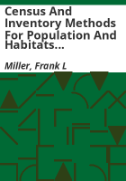Census_and_inventory_methods_for_population_and_habitats__1980___Banff__Alberta_