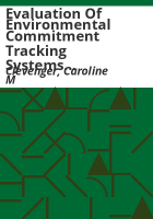 Evaluation_of_environmental_commitment_tracking_systems_for_use_at_CDOT