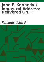 John_F__Kennedy_s_inaugural_address
